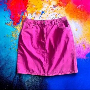 Fuchsia Skirt